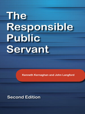 cover image of The Responsible Public Servant:
